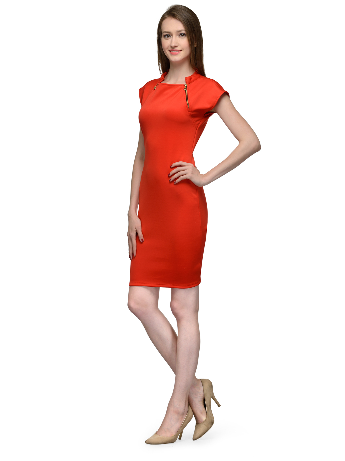 HIT THE HIGH NOTE DRESS IN RED