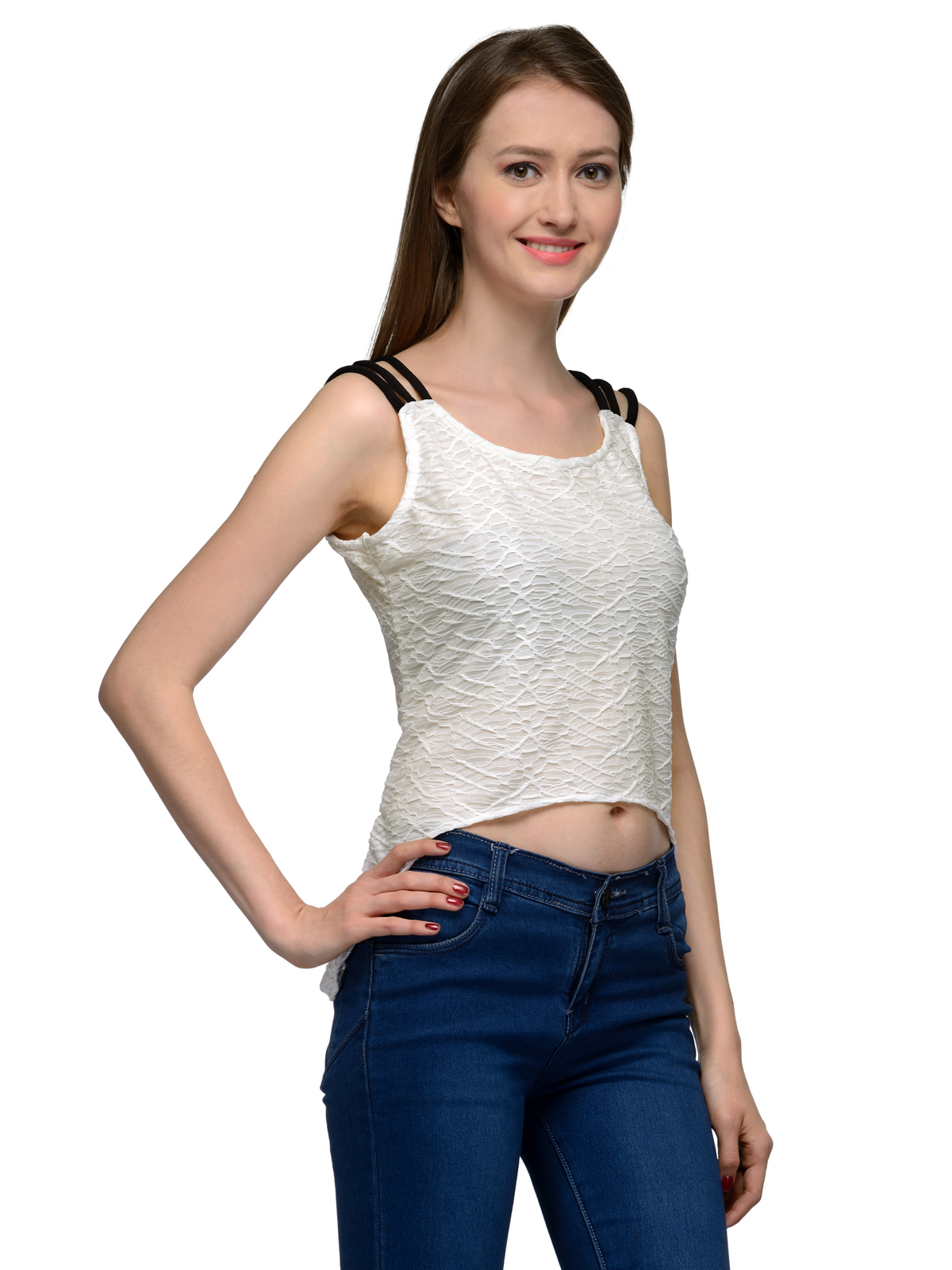STRAPPY CROP TOP